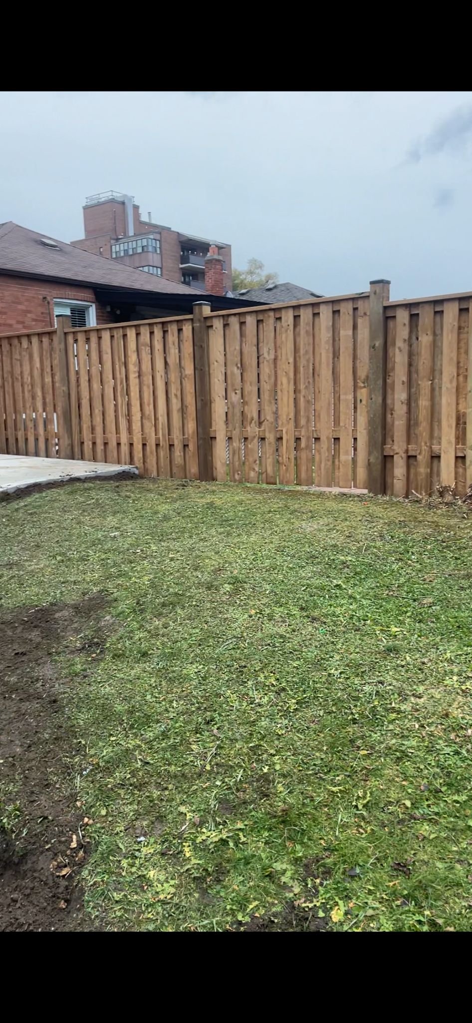 Wood Fence Installation